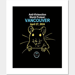 Anti-Vivisection World Protest Vancouver Posters and Art